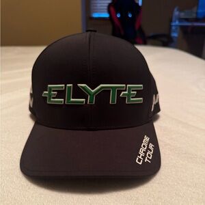 Black Callaway ELYTE Cap with Green Logo